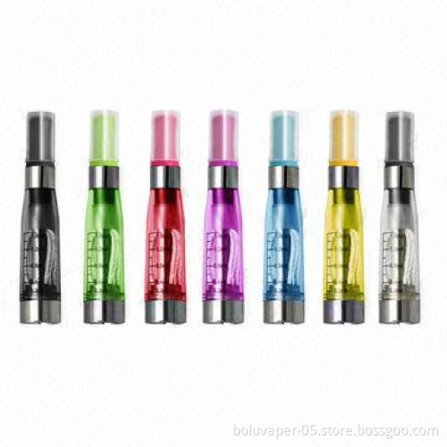 Clearomizers, 2.5 to 2.8 Ohms Atomizer Resistance, Holds Up to 1.6mL Liquid